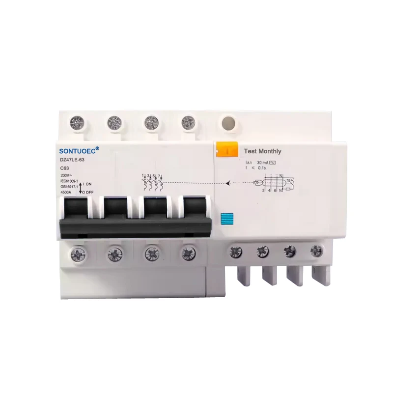 4P RCBO AC -tipo