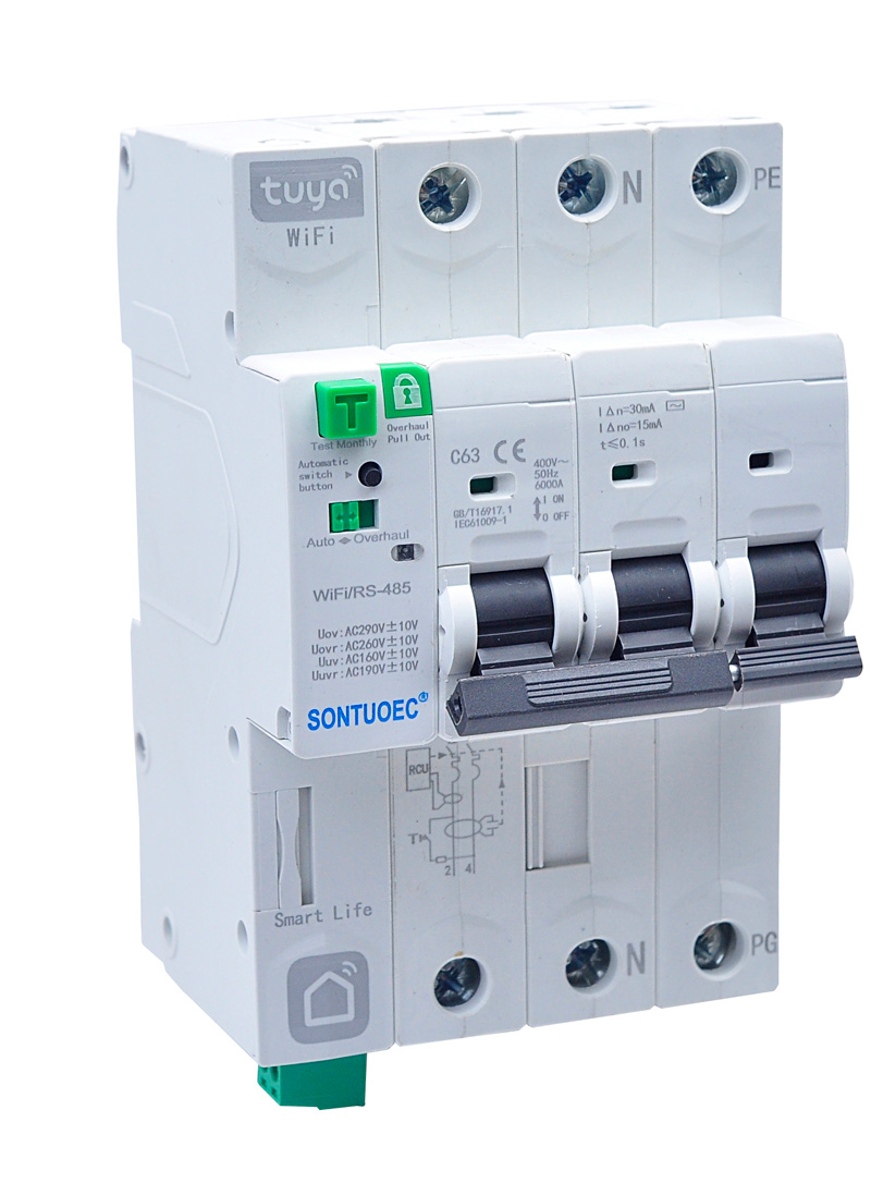 IoT 4G Circuit Breaker WiFi Tuya APP Teleregado Sendrata Malproksima