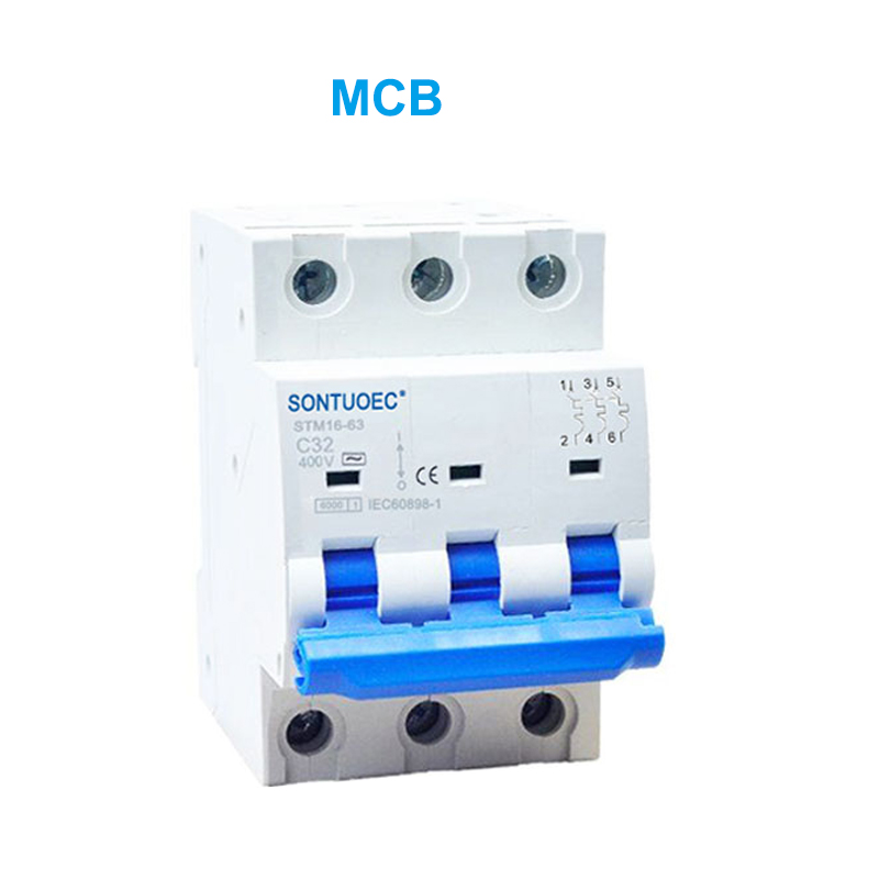 STM16-63 Miniatura Cirkvito-Rompilo 6KA 1P 2P 3P 4P 16A 230/400V MCB
